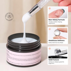 beetles sculpting pen in use shaping a 3D petal for precise, clean details