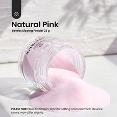beetles Gel Polish jar next to ruler showing scale and quantity for purchase clarity