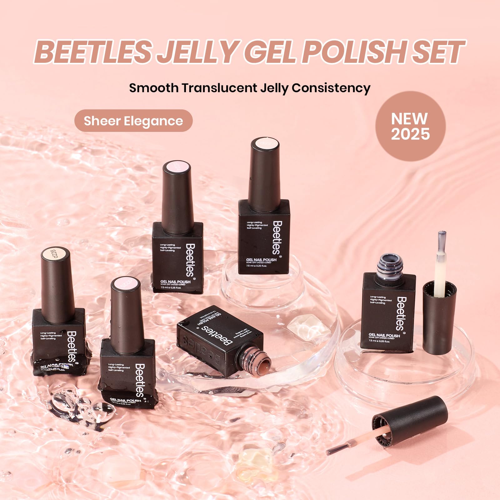 Beetles jelly gel flatlay gift presentation showing set ready for gifting benefit