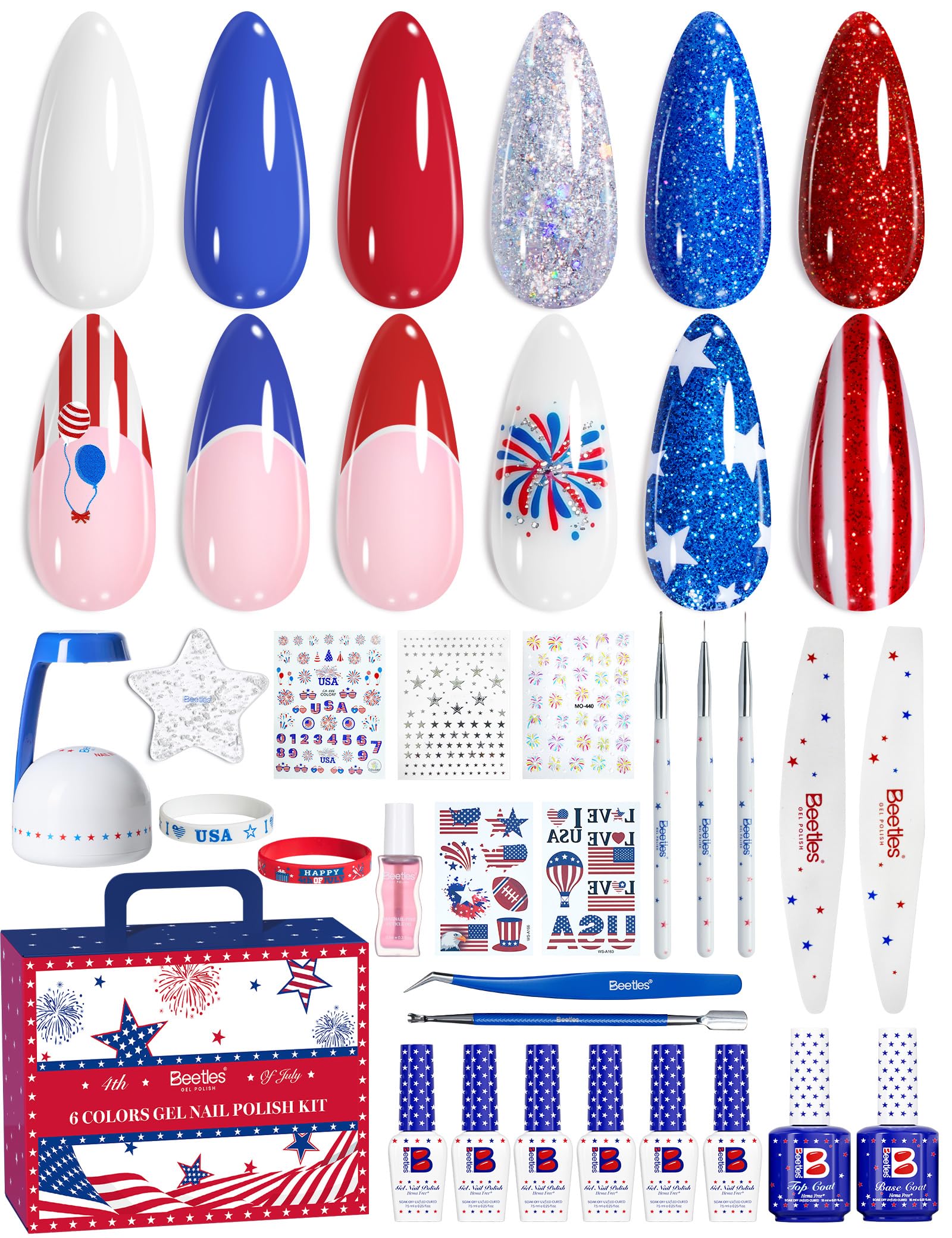 Beetles kit packaging front showing festive gift box and included items for convenience
