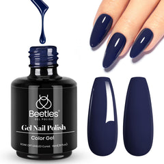 Beetles Gel Polish label and ingredients panel highlighting 10-toxin-free