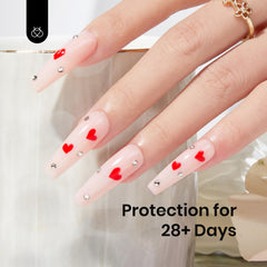 Beetles Gel Polish label showing ingredients and directions for safer, informed use benefit