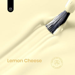 Beetles brush stroke close-up of Lemon Cheese showing smooth coverage and even application