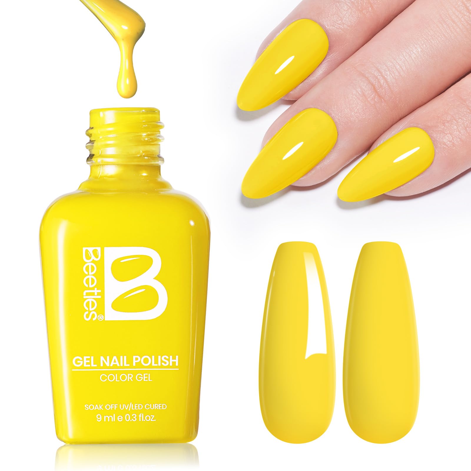 Beetles summer limited gift box with Lemon Stripe bottle, ready for gifting