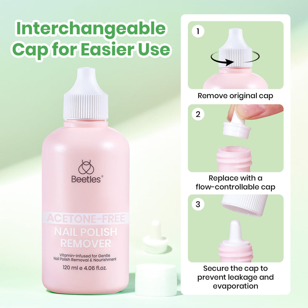 beetles Gel Polish in bathroom setup lifestyle scene showing convenient everyday use