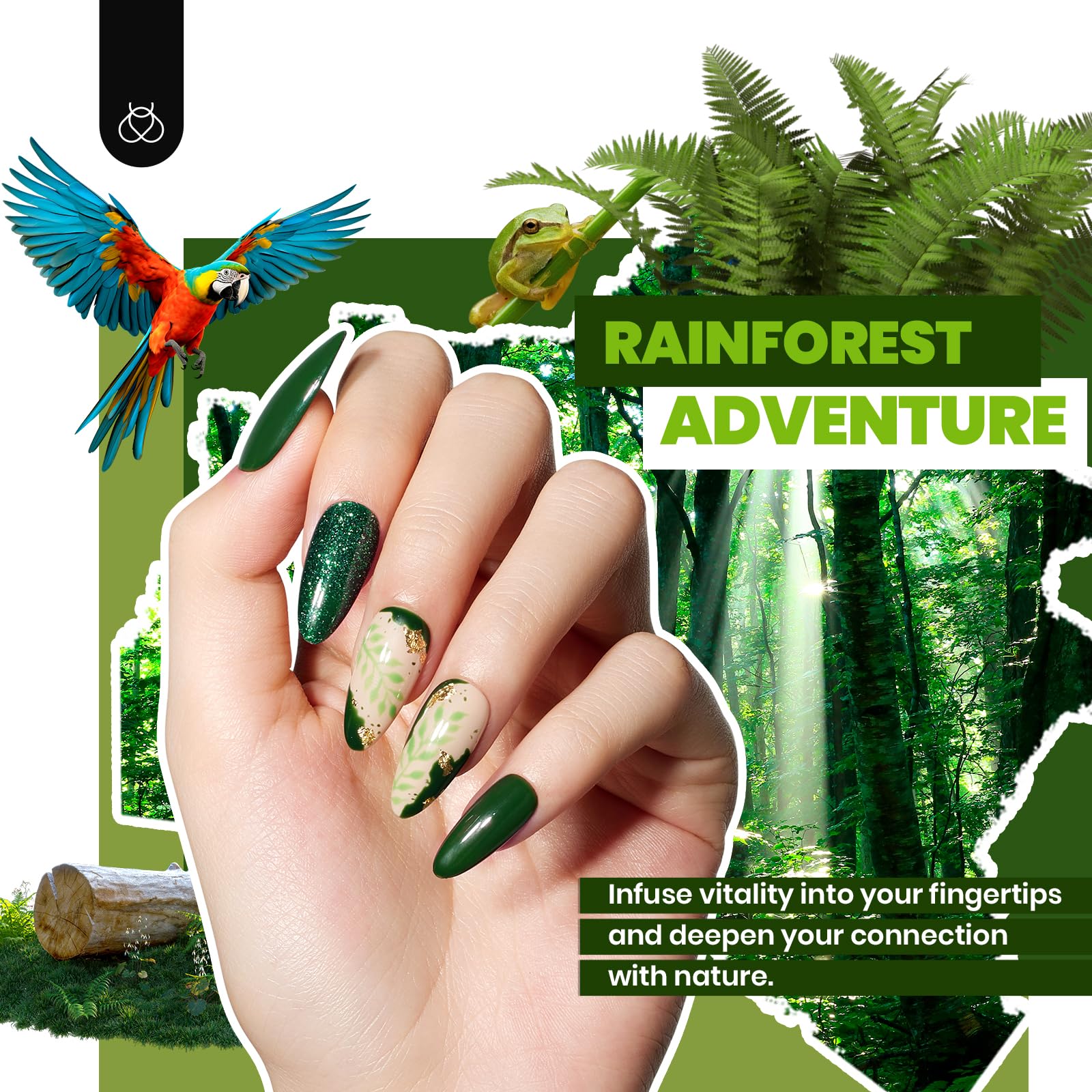 beetles lifestyle manicure shot demonstrating salon-quality finish