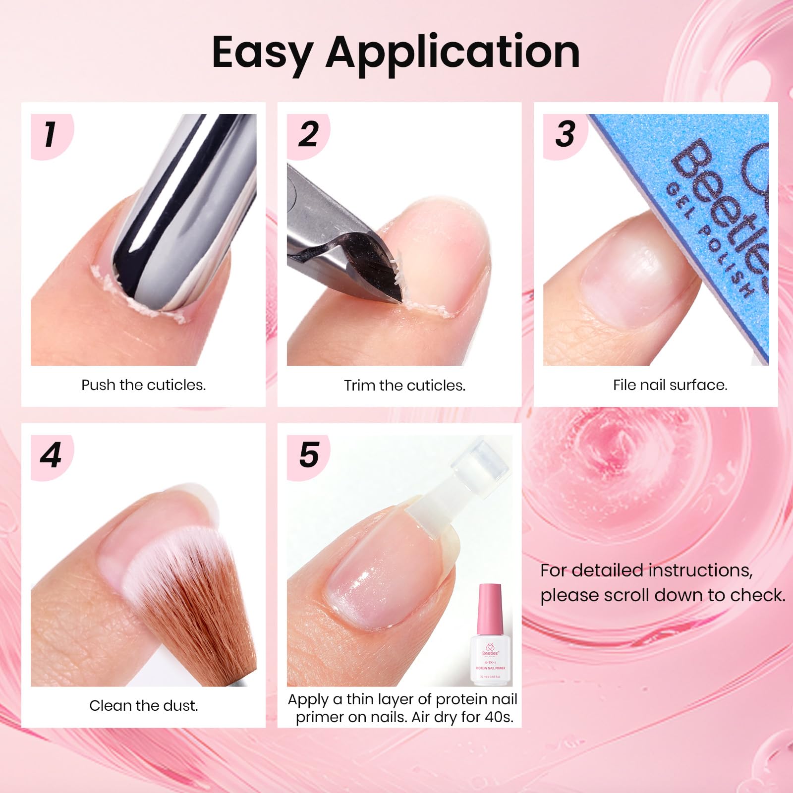 beetles lifestyle manicured hands showing finished nails with enhanced longevity and neat appearance