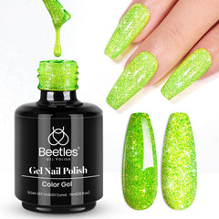 Beetles lifestyle outdoor shot showing sparkling manicure for daytime wear