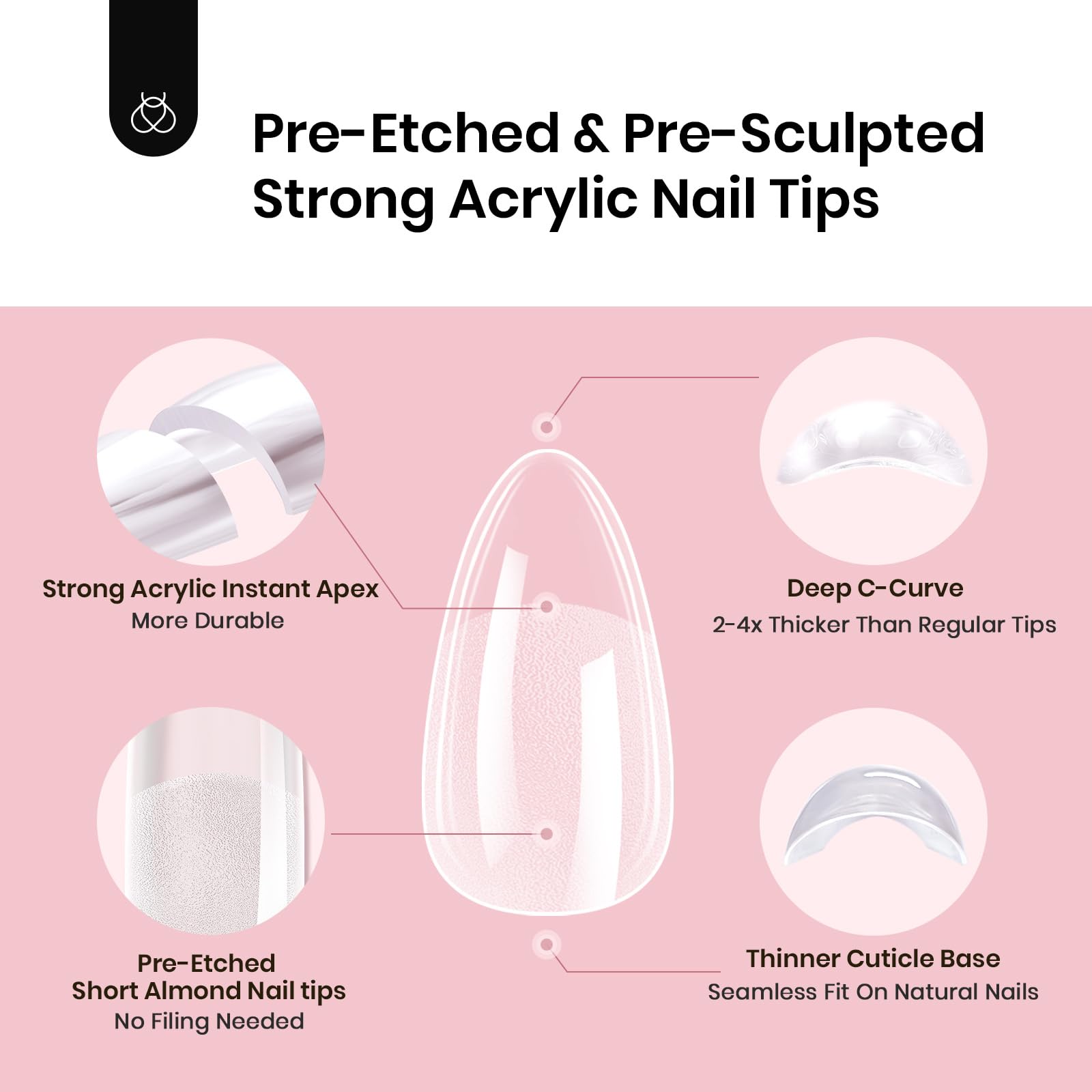 Beetles Gel Polish lifestyle polished hands showcasing short almond shape and glossy finish