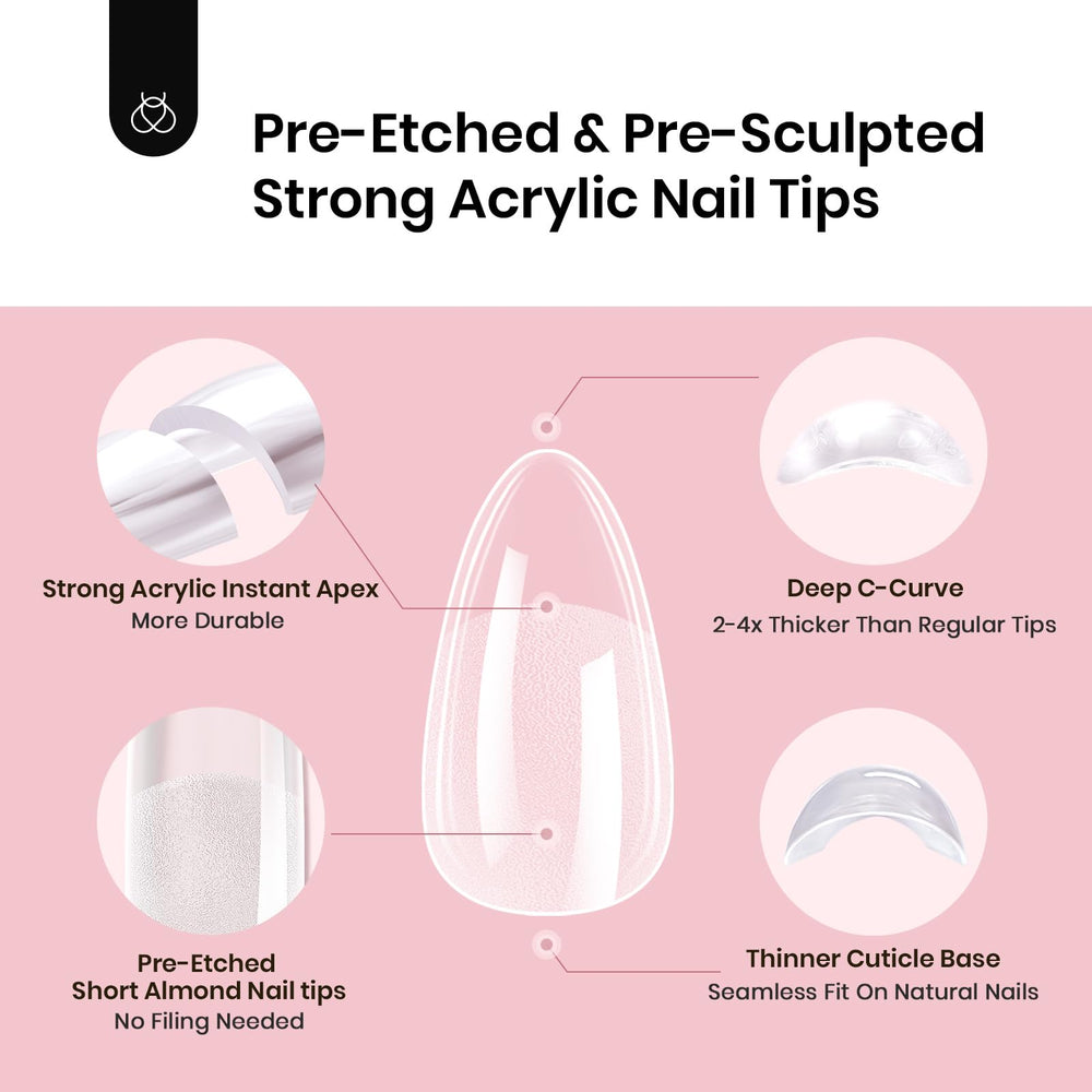 Beetles Gel Polish lifestyle polished hands showcasing short almond shape and glossy finish