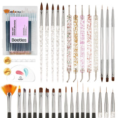 beetles lifestyle salon desk setup illustrating organized workspace and easy reach
