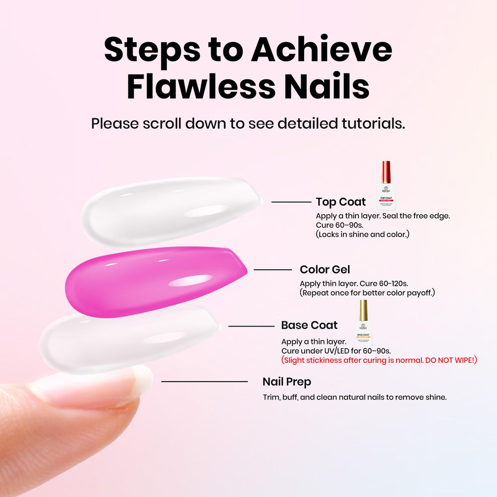 Beetles lifestyle salon hands with finished manicure showcasing long‑lasting shine