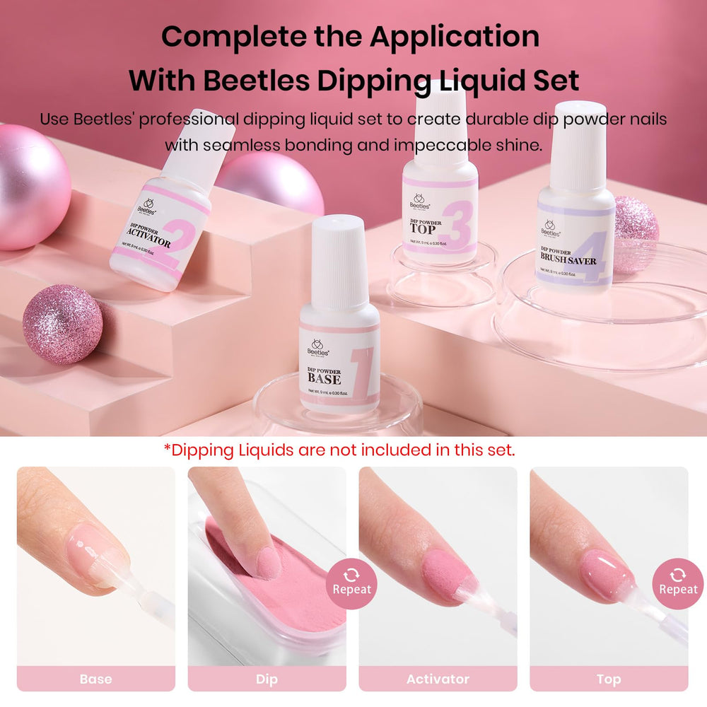 Beetles Gel Polish lifestyle model wearing neutral nails for versatility