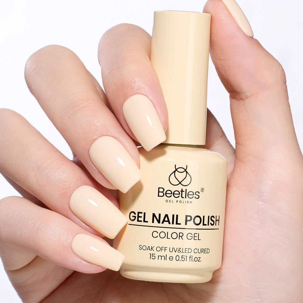 Beetles lifestyle photo with summer outfit showing mood-lifting pastel yellow