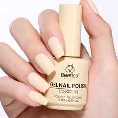 Beetles lifestyle photo with summer outfit showing mood-lifting pastel yellow