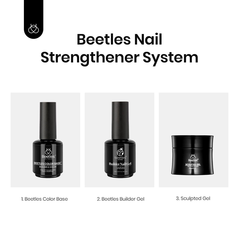 Beetles lifestyle tabletop manicure setup promoting at-home salon feel