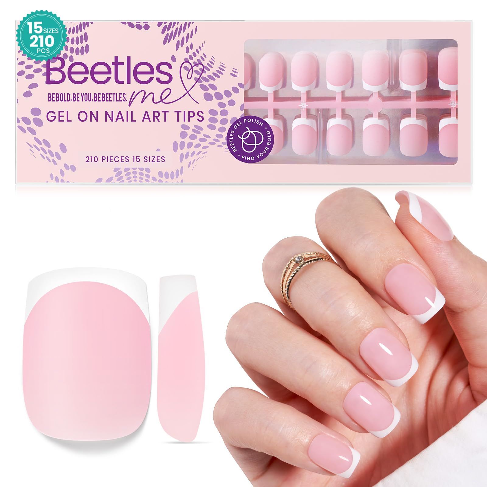 Beetles Gel Polish lifestyle manicure with coffee showing convenience benefit