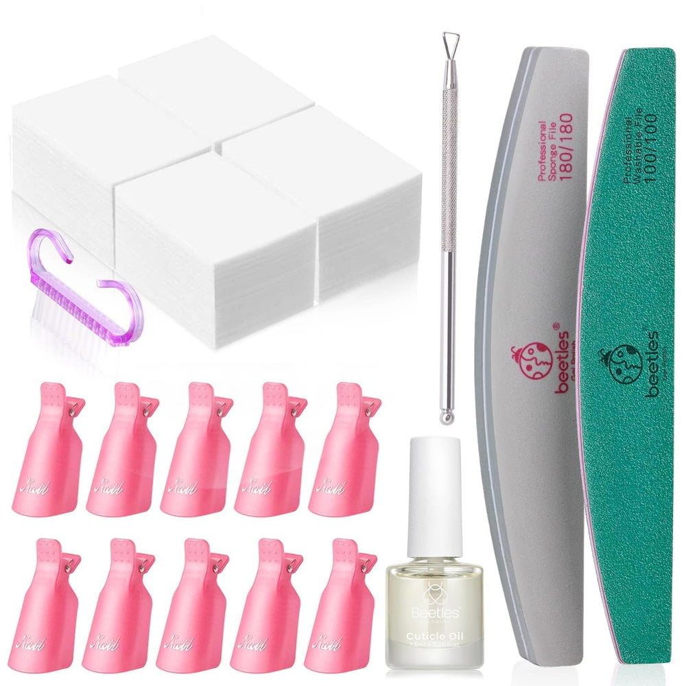 Beetles kit packed in travel bag portraying portable at-home salon convenience