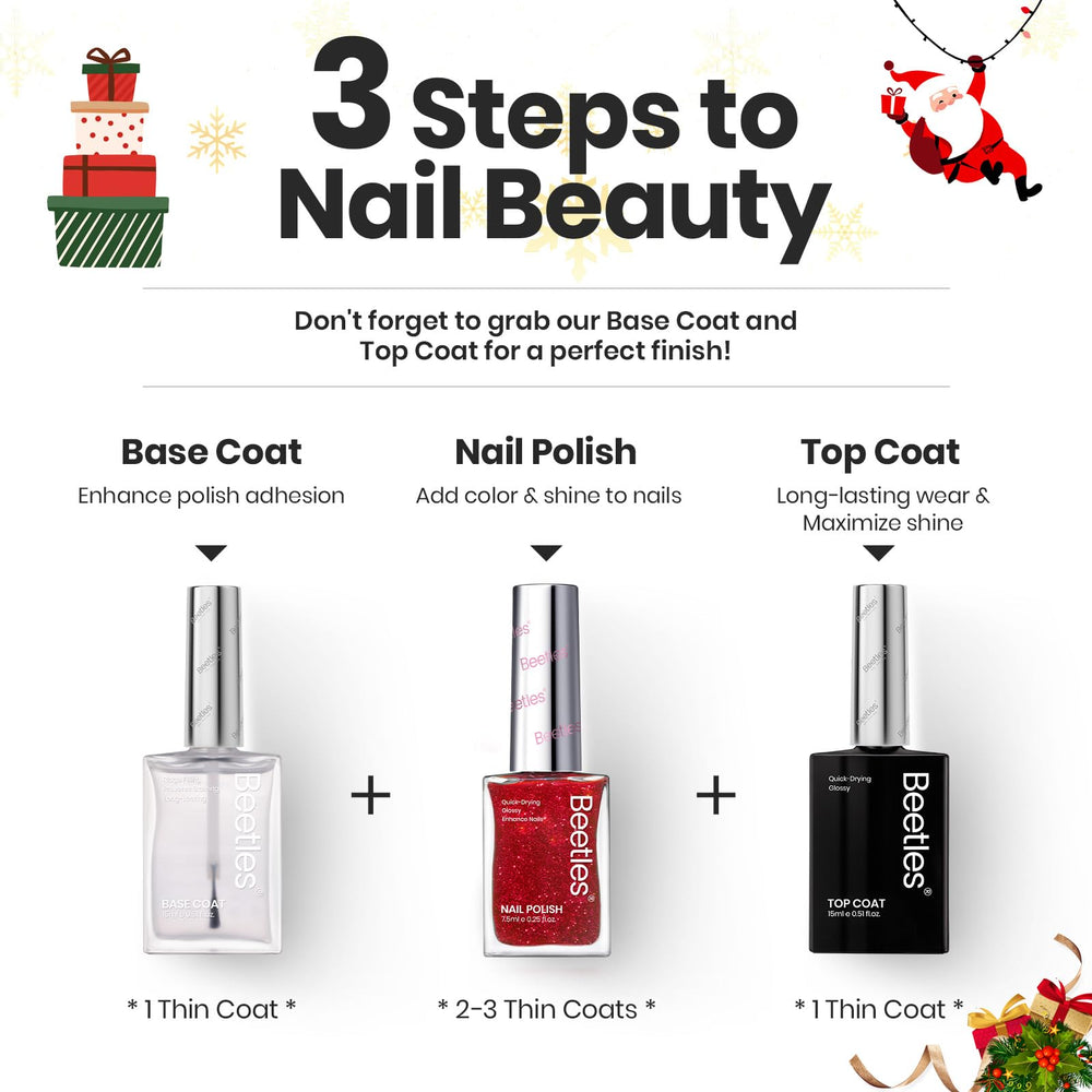 beetles woman holding painted nails lifestyle shot showing polished look benefit confidence