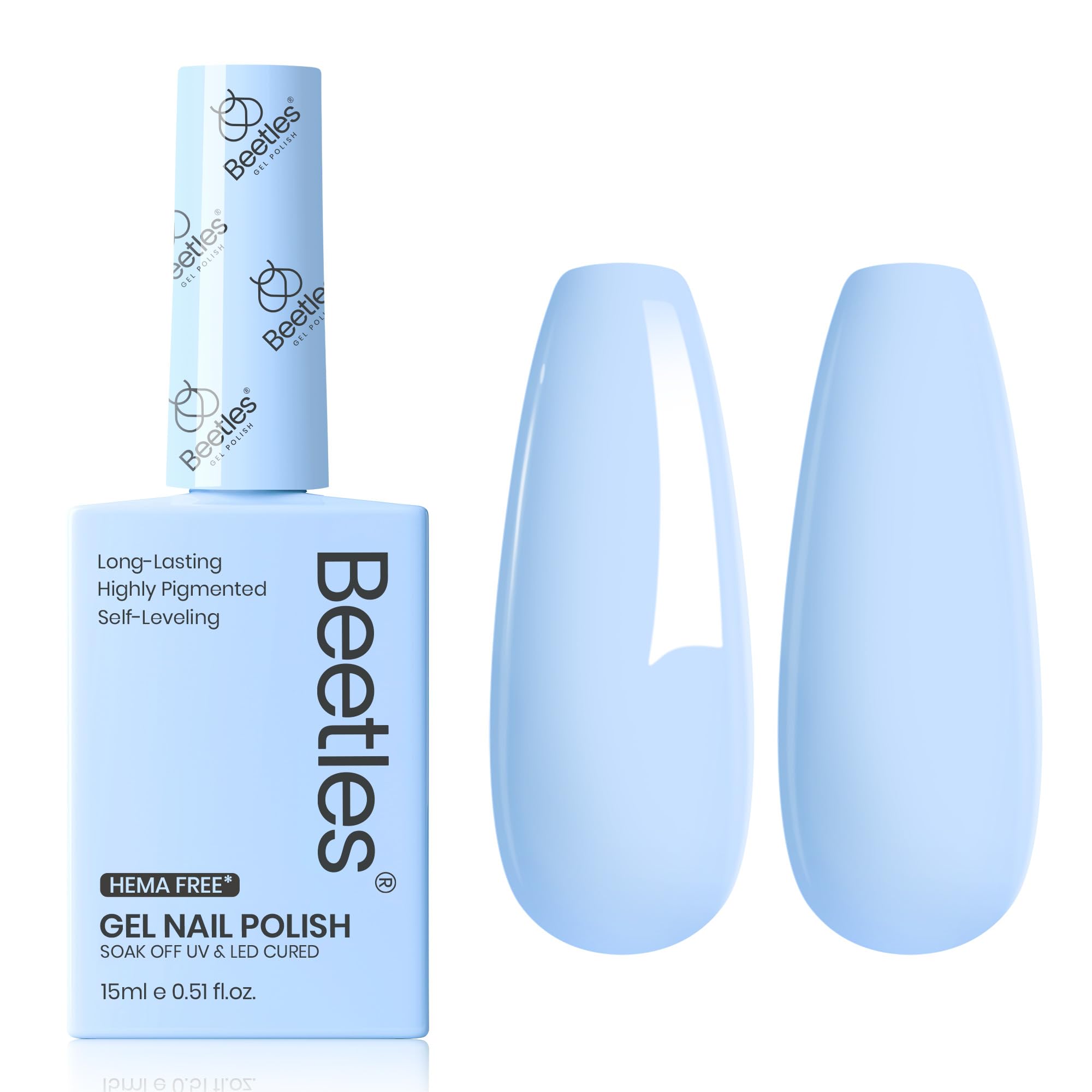beetles Gel Polish styled with spring outfit shows wearable color and gift-ready presentation