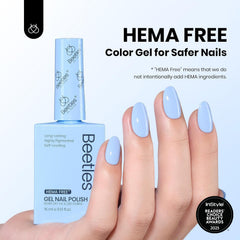 beetles Gel Polish open cap brush showing smooth application for streak-free coats