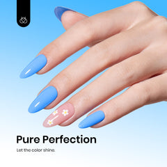 beetles Gel Polish close-up of glossy cured texture highlighting high-shine finish