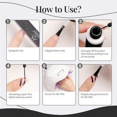 beetles Gel Polish in a manicure scene showing professional-looking nail art benefit