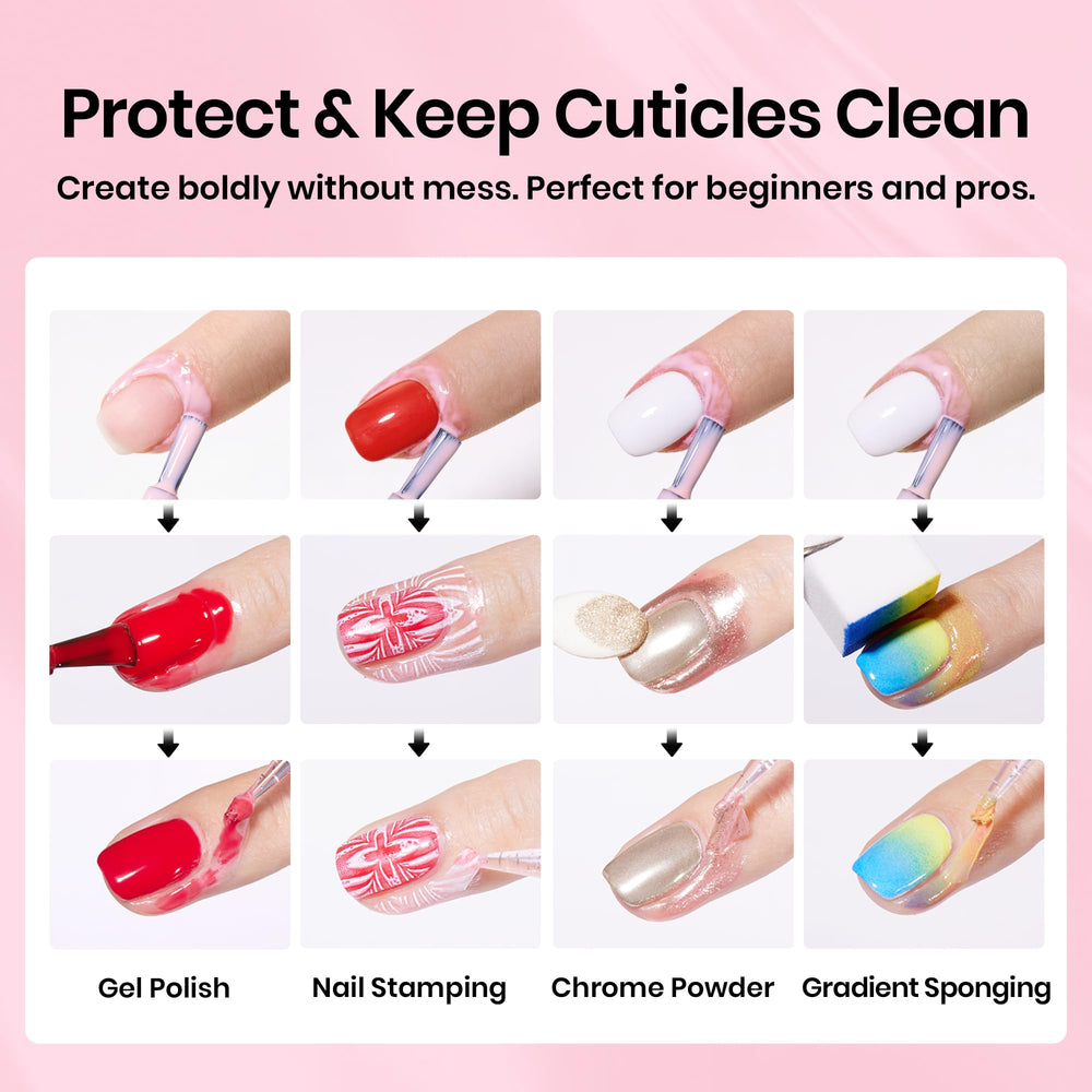 Beetles Gel Polish brush detail demonstrating smooth application and quick drying
