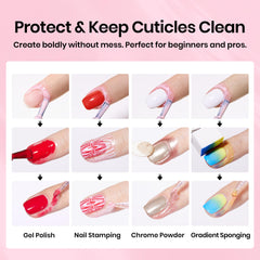 Beetles Gel Polish brush detail demonstrating smooth application and quick drying