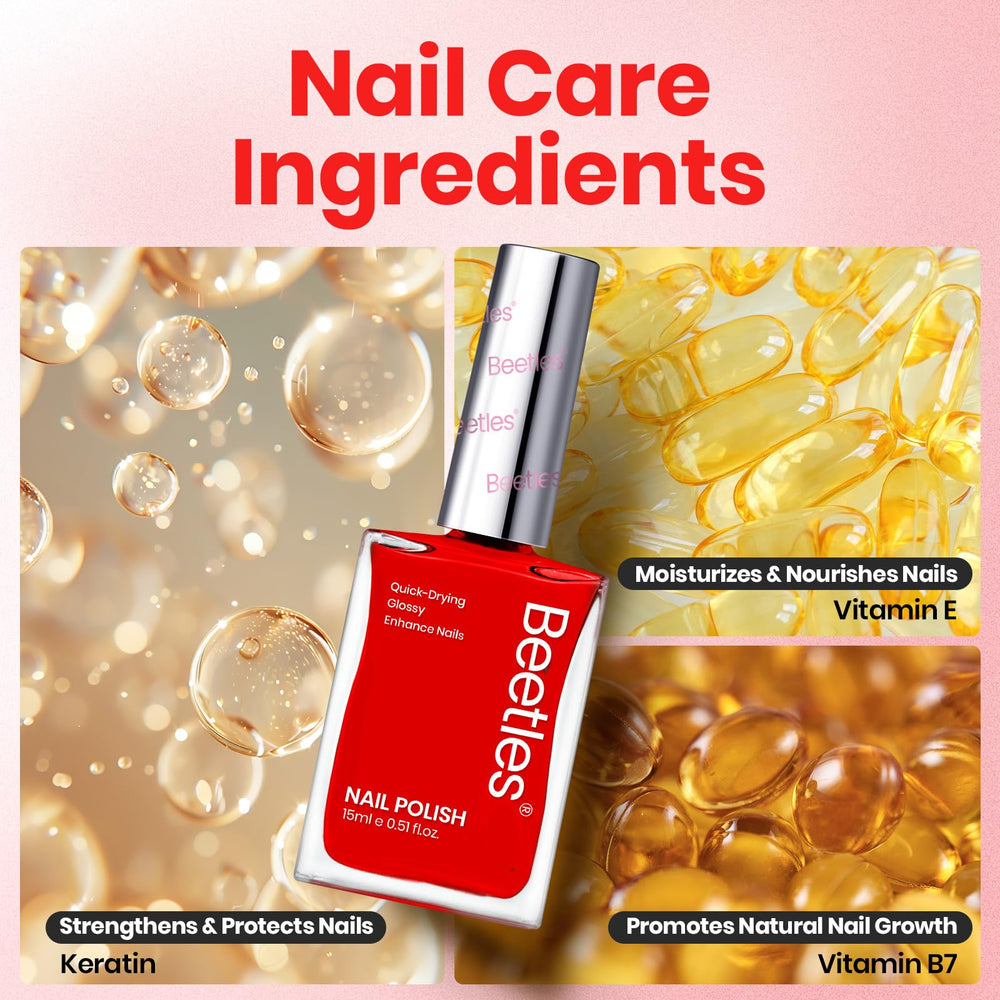 beetles polish removal with cotton pad showing easy cleanup and gentle removal benefit