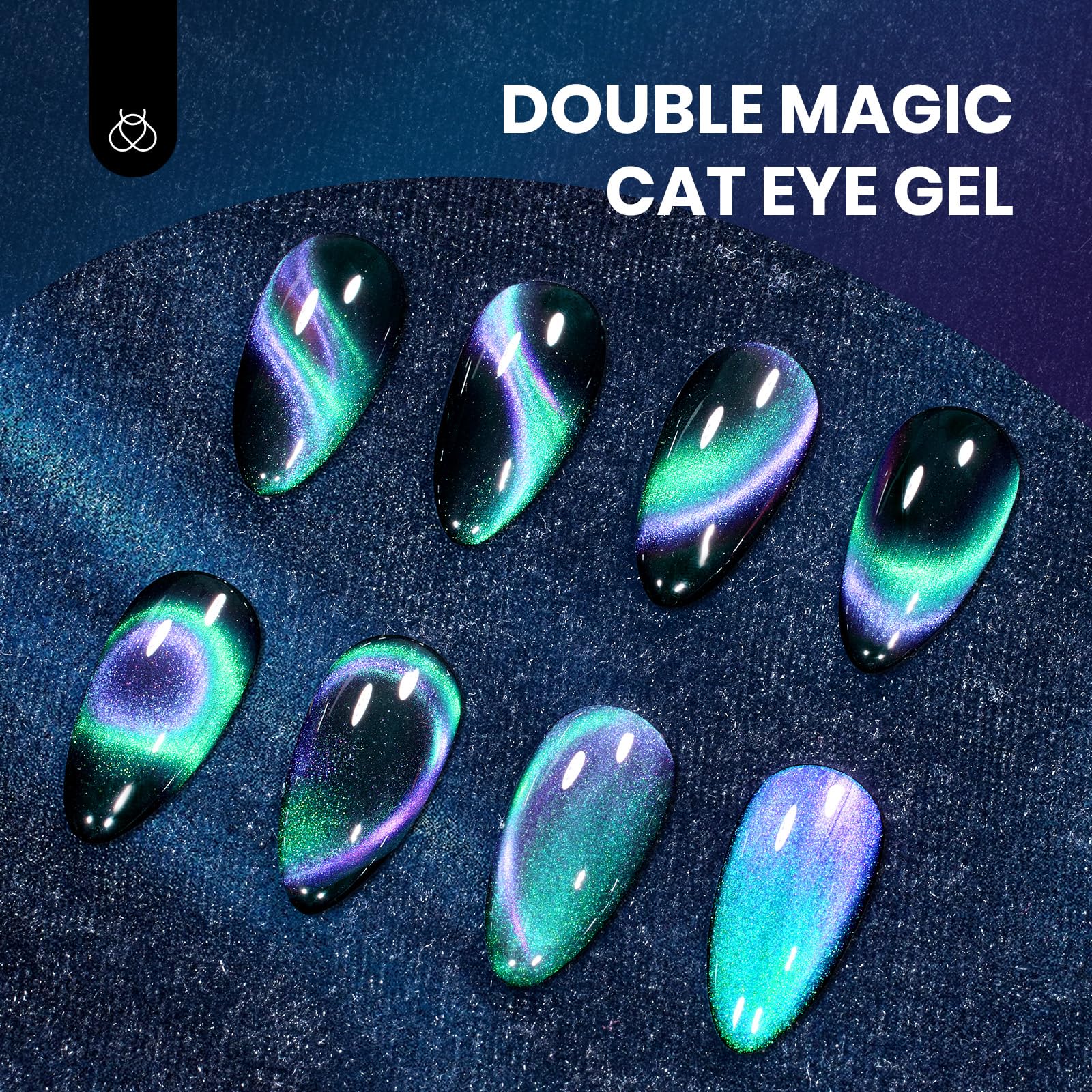 beetles magnet application demonstrating precise cat-eye stripe effect