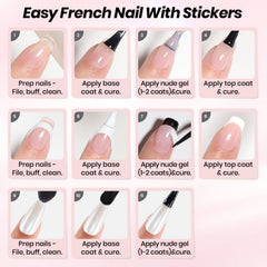 beetles manicure in use application with brush showing controlled layering and cure