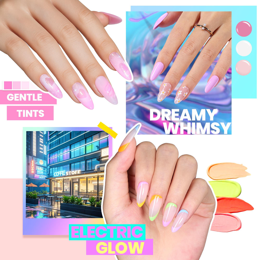 beetles styled hands showing finished manicure to inspire seasonal looks