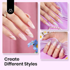 Beetles Gel Polish 15ml bottle in hand showing scale benefit: travel-friendly size
