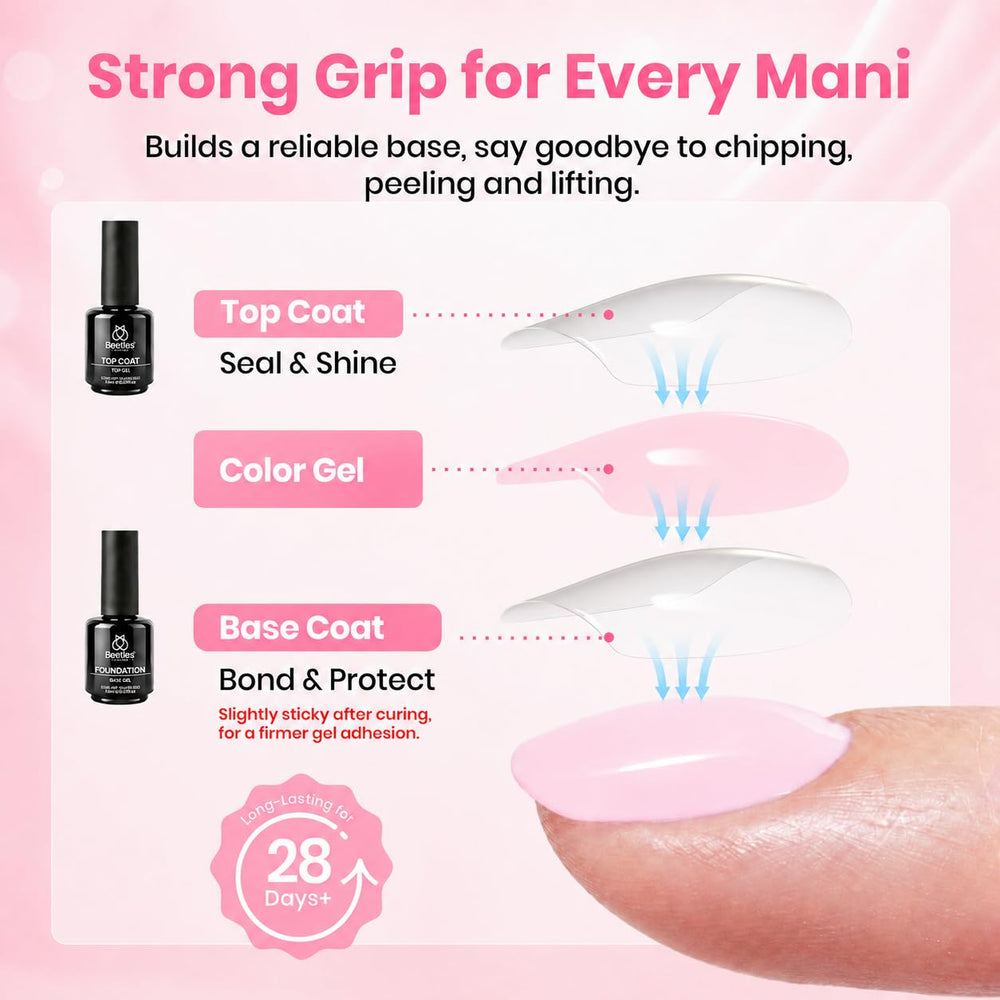 beetles mini UV lamp curing a fingertip for fast, consistent cures