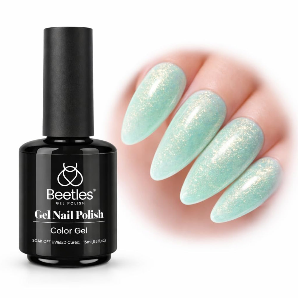 Beetles mint green in gift packaging suggesting ready-to-give present appeal