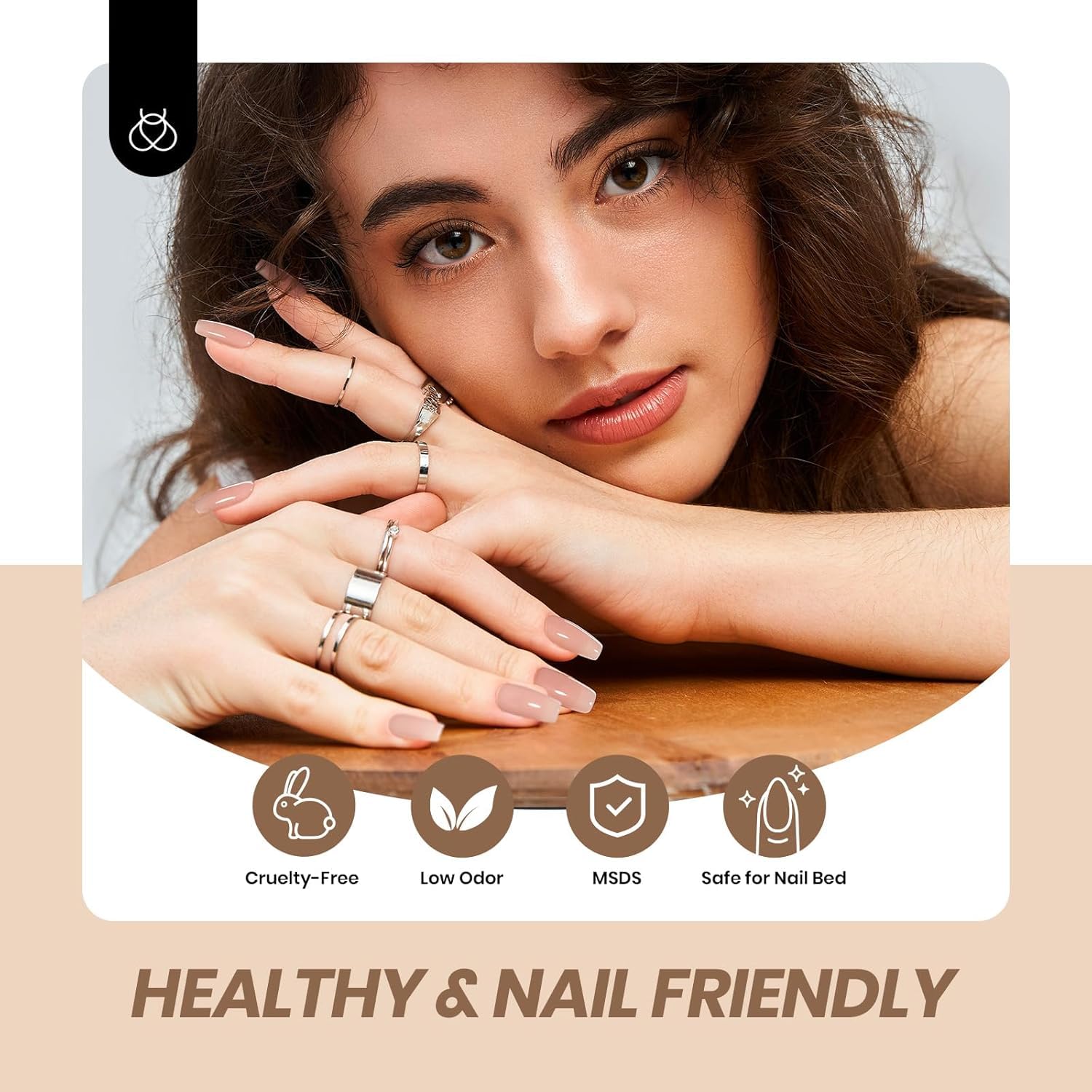 beetles swatch wheel with six shades illustrating buildable opacity for creative nail art benefit