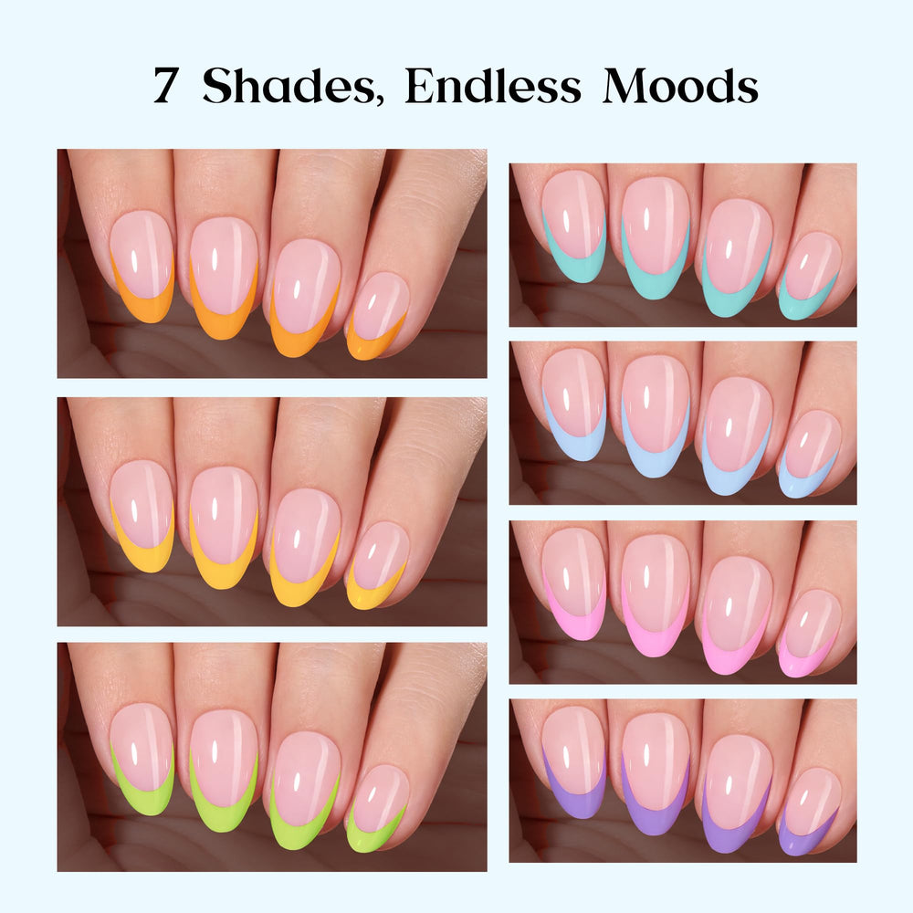 beetles gel polish arranged 224 pieces on table for size selection benefit