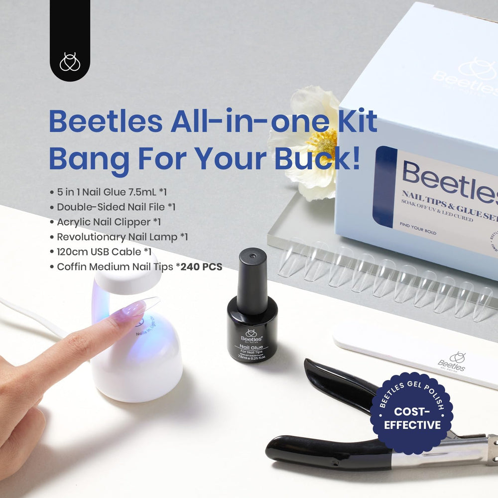 beetles nail clipper and file tools preparing tips for precise shaping