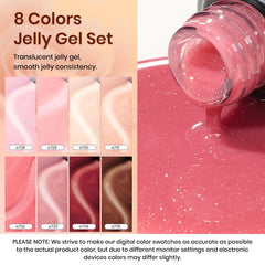beetles Gel Polish applied on nails in a manicure showing day-to-night wearable style, pretty results