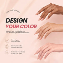 Beetles brush swatch on white card showing smooth application and streak-free coverage
