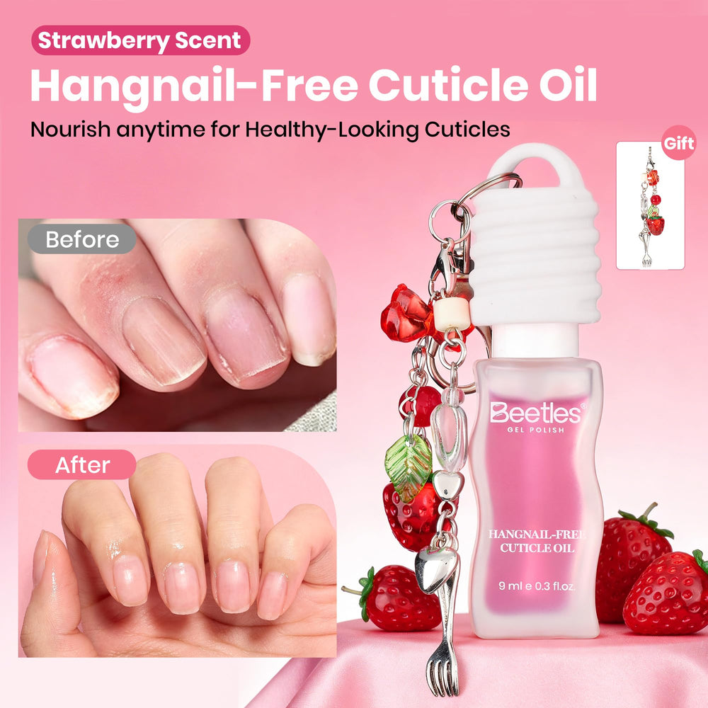 Beetles Gel Polish oil texture close-up showing lightweight formula absorbing fast