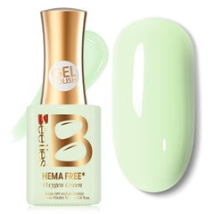 Beetles painted nails paired with a summer outfit showing versatile color benefit