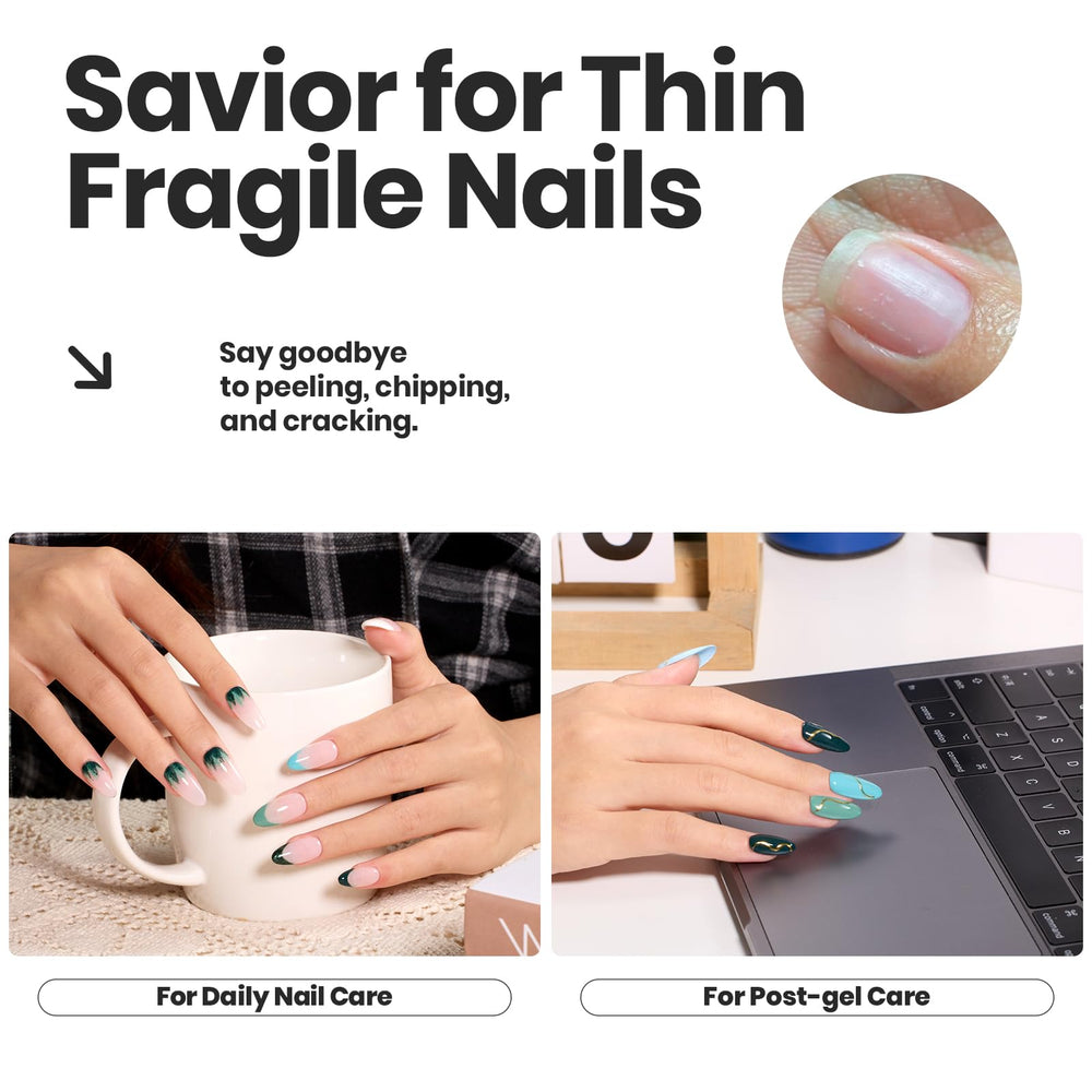 Beetles polish being applied to nails showing quick-dry convenience