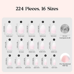 beetles nails on hand for scale demonstrating wearable length benefit