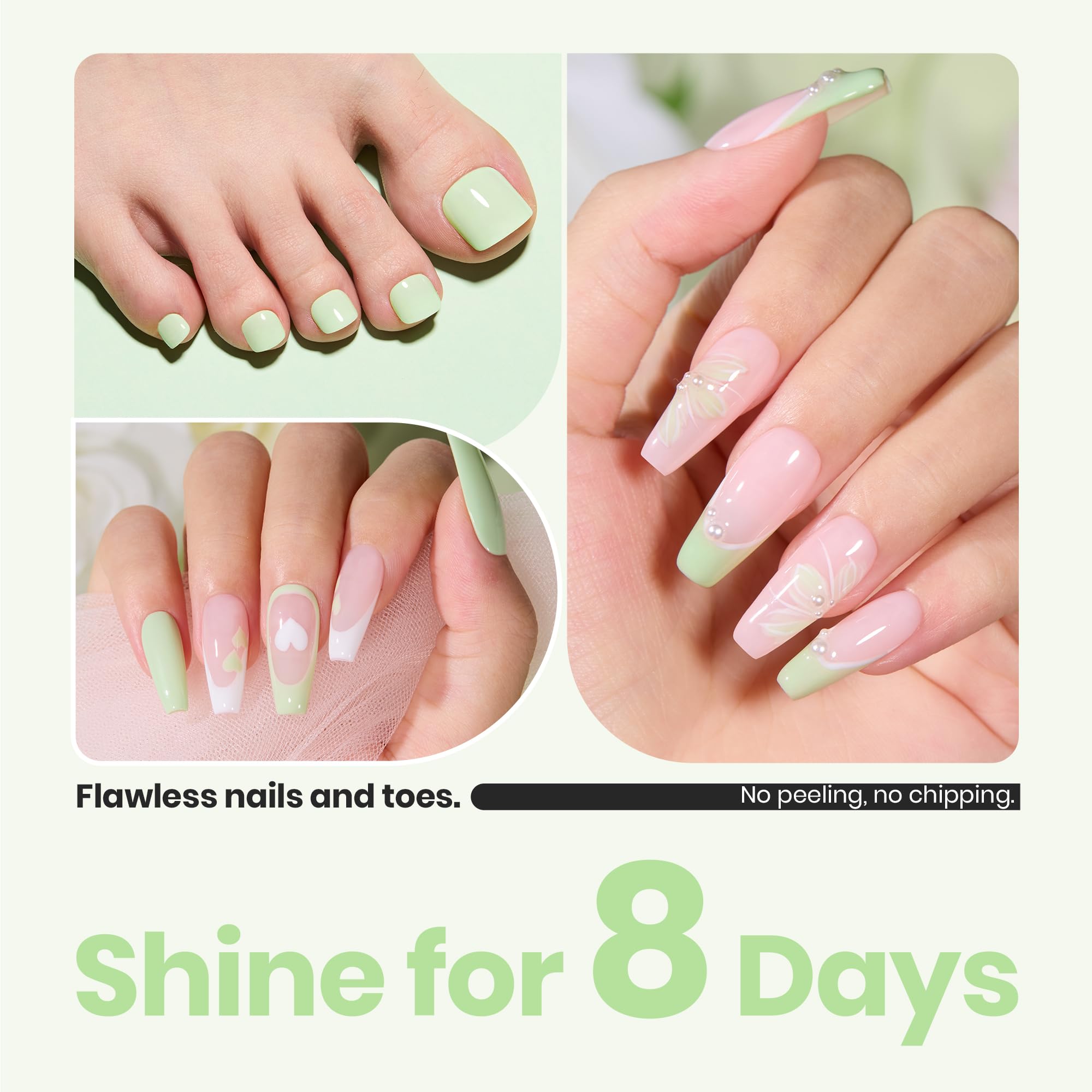 beetles hand model wearing polish in lifestyle setting for fresh spring look benefit