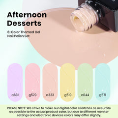 beetles peach shake and butter pudding dual bottles demonstrating color pairing for layered designs