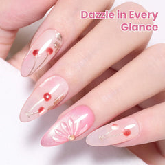 Beetles cured nail finished glossy to show high-shine result and durable wear