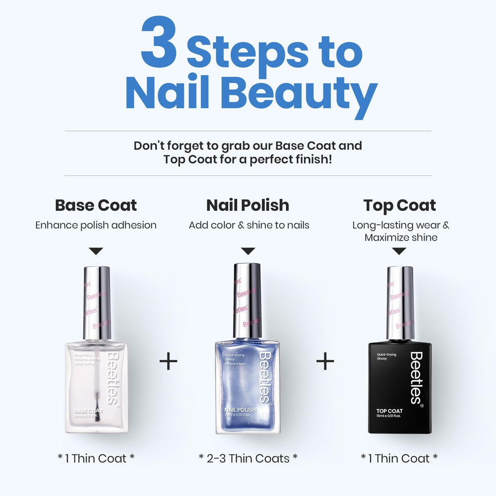 Beetles lifestyle scene with manicure tools showing salon-quality look benefit