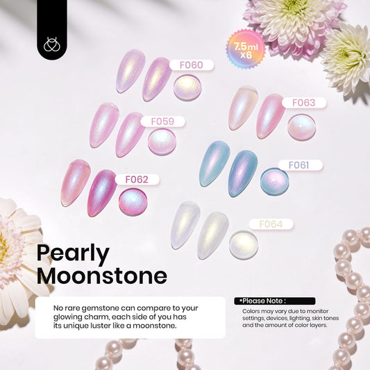 Beetles gel texture close-up revealing smooth self-leveling pearl finish for easier application